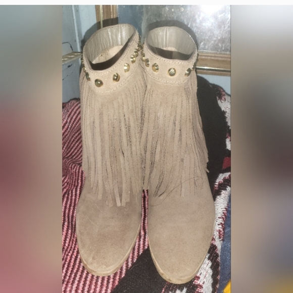 Michael Kors Fringe Booties - Picture 14 of 15